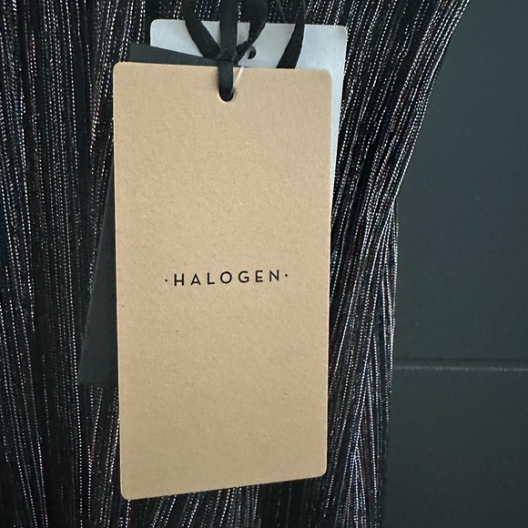 Halogen Metallic High Neck Wide Leg Jumpsuit size 3x NWT from Nordstroms - Picture 7 of 7